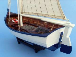 Sea Ya 14 Fishing Boat Model Wooden Replica  