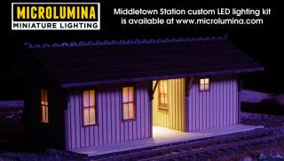 The Middletown Station by Railroad Kits   HO RK2010M $30 NEW, Complete 