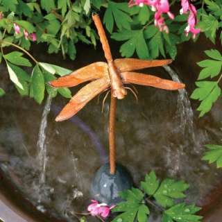 ANCIENT GRAFFITI DRIPPER FOUNTAIN DRAGONFLY SOLID COPPER 940DR  