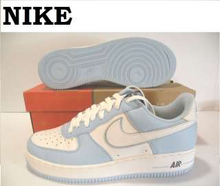 NIKE AIR FORCE 1 sneakers Women shoes blue/white 307109 118 SIZE 5 6.5 