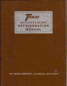 TRANE Refrigeration Manual ASBESTOS Pipe Insulation 60S  