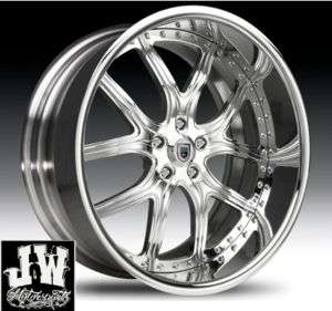 24 INCH ASANTI AF150 WHEELS GMC CHEVY FORD CHARGER  