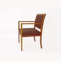 Vintage Ward Bennett Brickel Arm Chairs Oak  