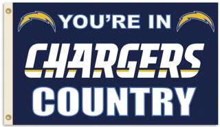 San Diego Chargers Huge 3x5 NFL Licensed Country Flag  