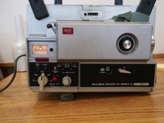 Elmo Sound ST 600 D M Super 8 8mm Film Projector  
