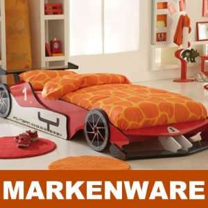 Formel 1 Autobett ROT Kinderbett Bett Schlafzimmer NEU  