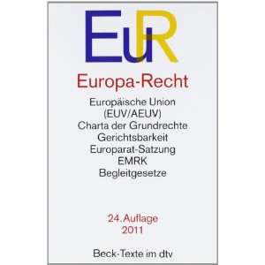 Europa Recht Europäische Union (EUV/AEUV), Charta der Grundrechte 