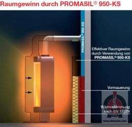 1x 40 mm WÄRMEDÄMMUNG PROMAT PROMASIL BRANDSCHUTZPLATTE  