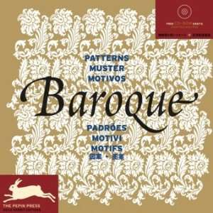 Baroque Patterns / Motive des Barock + CD ROM  Pepin Van 