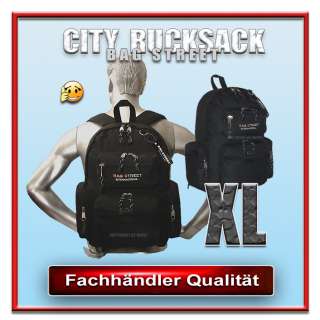 City Rucksack XL / bis A4 / Laptop 15 16 Zoll / ca 42 l  