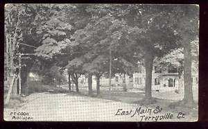 TERRYVILLE, CT ~ EAST MAIN STREET PMC ~ u. 1912  