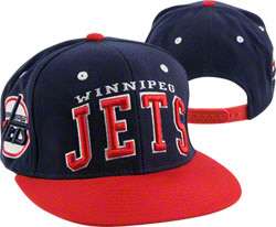 Winnipeg Jets Blue Super Star Snapback Hat 