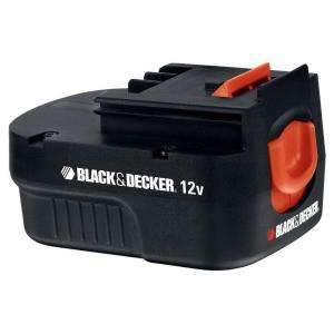 BLACK & DECKER 12 Volt Spring Loaded Slide Battery Pack HPB12 at The 