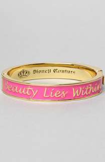 Disney Couture Jewelry The Beauty Lies Within Bracelet  Karmaloop 