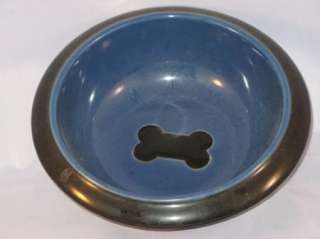 Petrageous Pets 8 Pet Bowl Bones NWT Ceramic  
