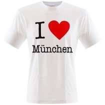 Fußball WM 2010 Online Shop   Fun T Shirt I Love München