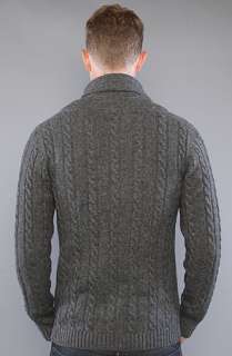 Star The CL East Shawl Cardigan in Granite Heather  Karmaloop 