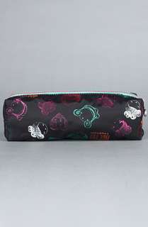 Harajuku Lovers The Comet Pencil Case in Rubber Stamp Girls 