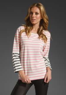 MARKUS LUPFER Charlotte Top in Pink  