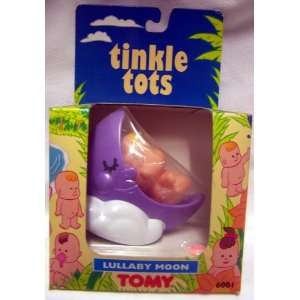 TOMY 6001 Tinkle tots  Lullaby moon (lila)  Spielzeug