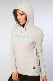 RVCA The Big RVCA Fade Hoody in Gray  Karmaloop   Global Concrete 