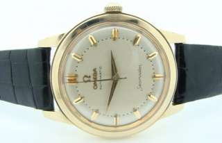Rare OMEGA Seamaster 14K Gold 500 Automatic Watch  