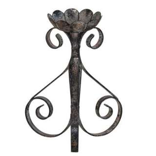   In. H Decorative Iron Candle Holder YVJZ 0105A 