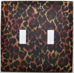 Cheetah Leopard Light Switch Plates Electrical Outlets  