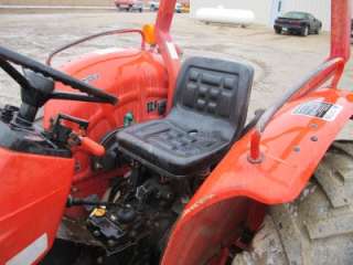 YANMAR YM 336D 4X4 TRACTOR WITH LOADER,   