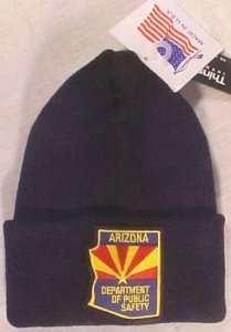 Arizona AZ Public Safety KNIT HAT Thinsulate police cap  