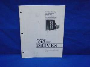 Reliance Electric MiniPak Plus D C V*S Drive Manual  