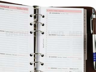 BIND A6 Terminkalender Terminplaner Kalender 2012 Systemplaner Timer 
