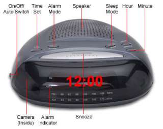 Samsung Clock Radio / Color / 2.4 GHz Wireless / Security Camera at 