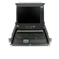 ATEN CL1000M 17 SingleRail LCD Integrated KVM Console