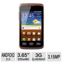Samsung Galaxy Xcover S569 Unlocked GSM Cell Phone   Android 2.3, 3.65 