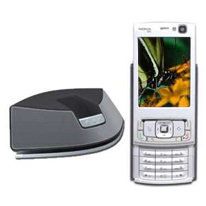 Nokia N95 Unlocked GSM Phone With Jabra S5010 Stereo Speaker Dock at 