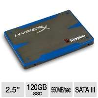 Kingston SH100S3/120G HyperX 2.5 Solid State Drive   120GB, SATA III 