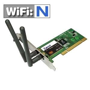 Zonet ZEW1642 PCI Wireless Network Adapter   300Mbps, 802.11n at 