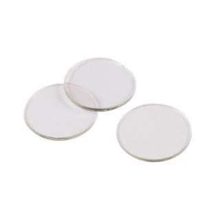   Gard Round Clear Vinyl Non Adhesive Discs For Glass Surfaces 10 Pack
