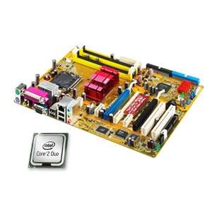 Asus P5NSLI NVIDIA Socket 775 ATX Motherboard and an Intel Core 2 Duo 