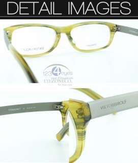 EyezoneCo] VIKTOR&ROLF 70 0003 1 Eyeglass Full Rim Titanium/Acetate 