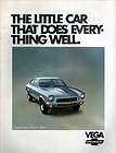 1973 Chevrolet Vega Deluxe Sales Brochure Book Kammback