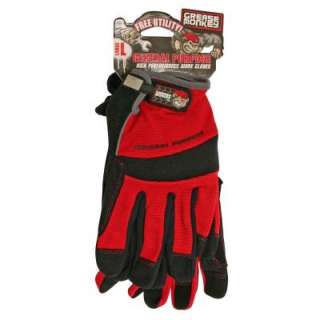 Grease Monkey Large General Purpose High Performance Work Gloves (2 