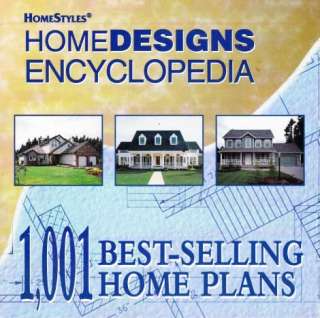   Home Designs Encyclopeida PC CD 1,001 house plans, variety of layouts
