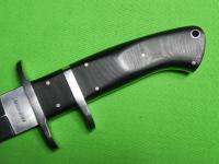   Japanese Made COLD STEEL BLACK BEAR Fighting Knife & Sheath  