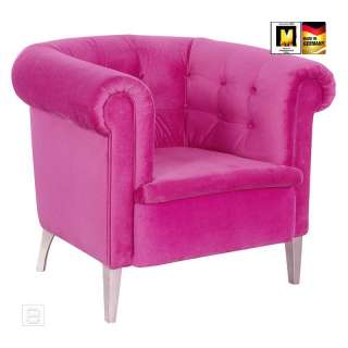 Sessel »CARDIFF« Microfaser in pink