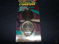 MILITARY STYLE PLASTIC LENSATIC COMPASS NEW  