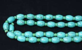 13 Tibet Tibetan Buddhist Turquoise Prayer Beads Mala  