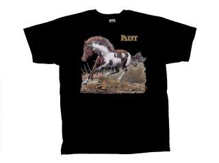 Horse T Shirt Paint Horse Running  