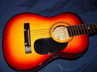 Kay K78 Acoustic Guitar & Case    